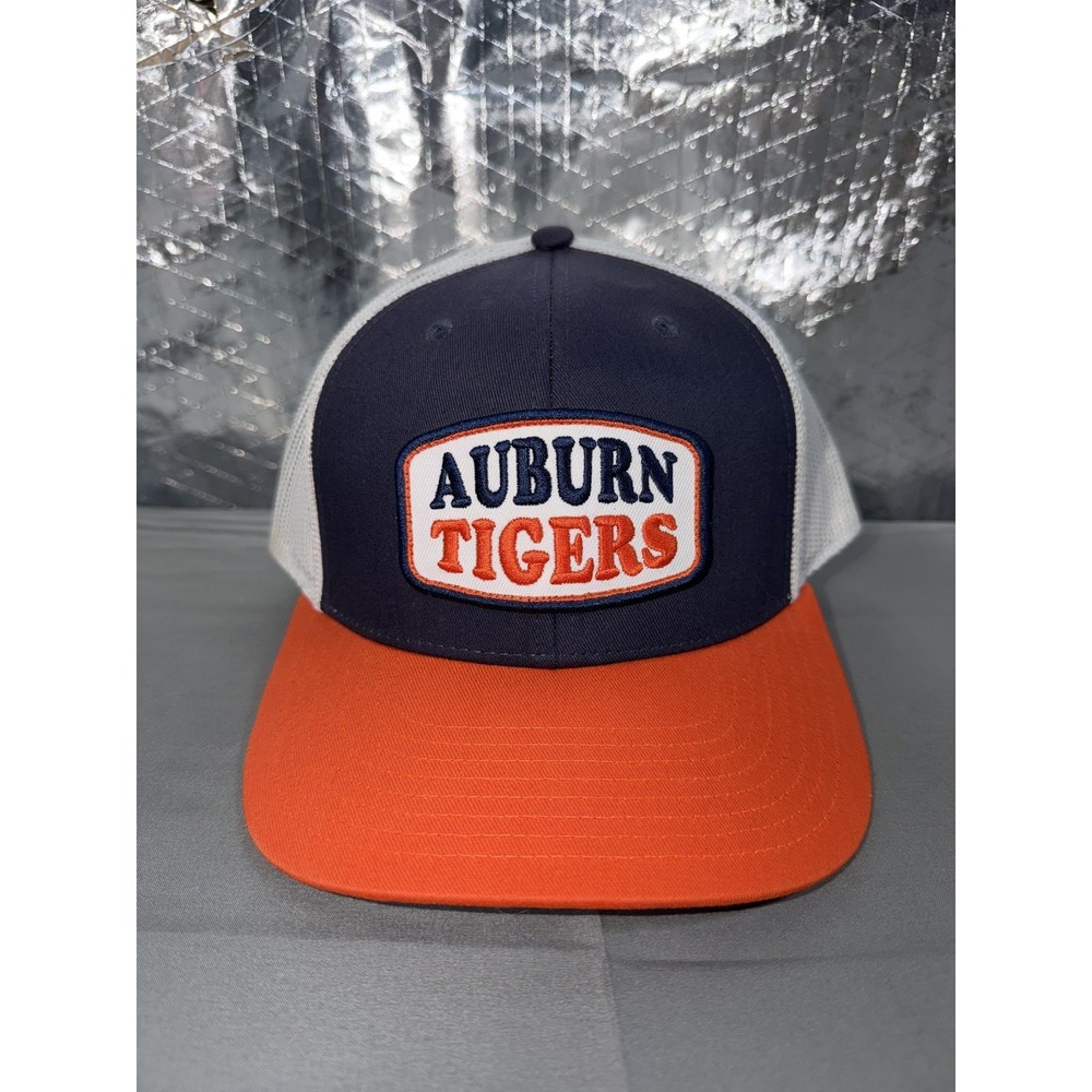 Auburn Tigers Hat Cap Snap Back Mens One Size Blue NCAA Football The Game